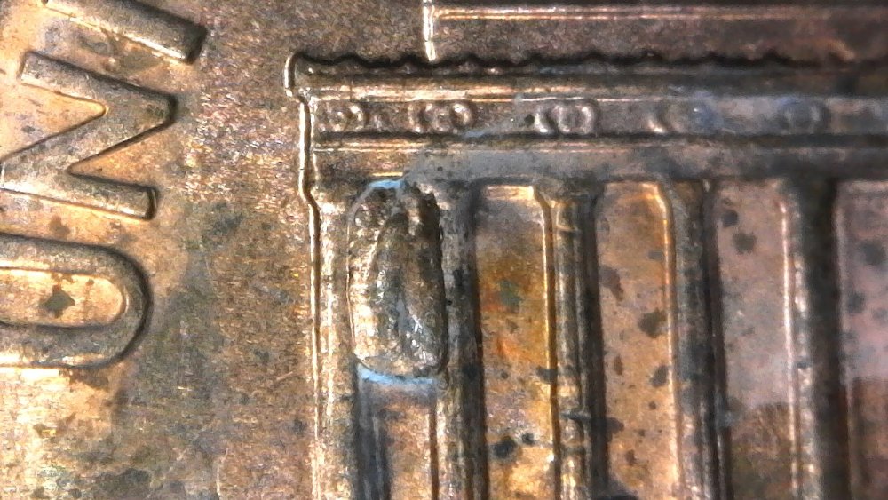 2008-P-Lincoln-Memorial-Cent-With-Big-Die-Chip!-Aka-Hornet's-Nest